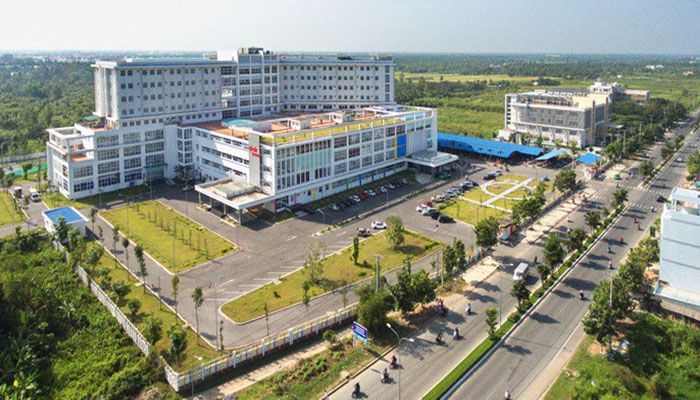 Bệnh viện Nhi đồng Cần Thơ với quy mô rộng lớn