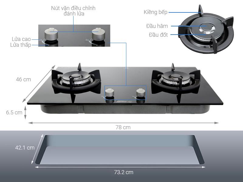 Bếp gas Electrolux