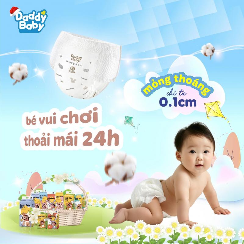 Bỉm Daddy Baby Story phiên bản Việt Nam