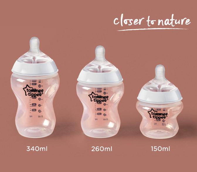 Bình sữa PPSU ty siêu mềm tự nhiên Tommee Tippee Closer To Nature