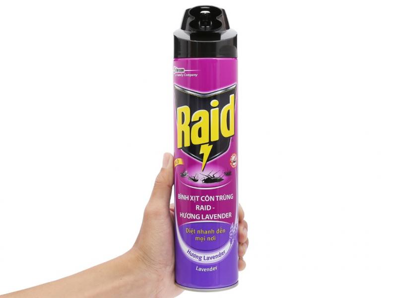Bình thuốc xịt Raid