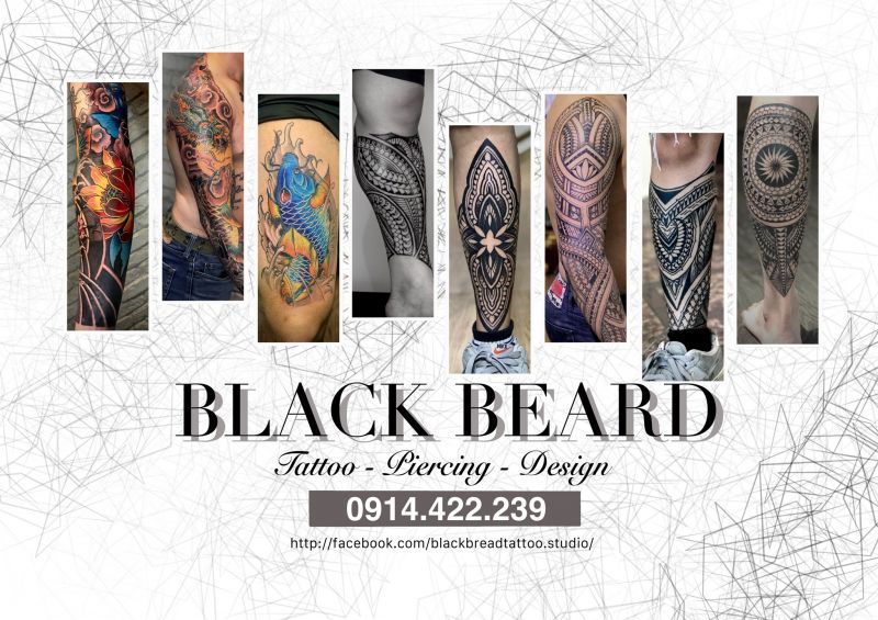 Black Beard Tattoo