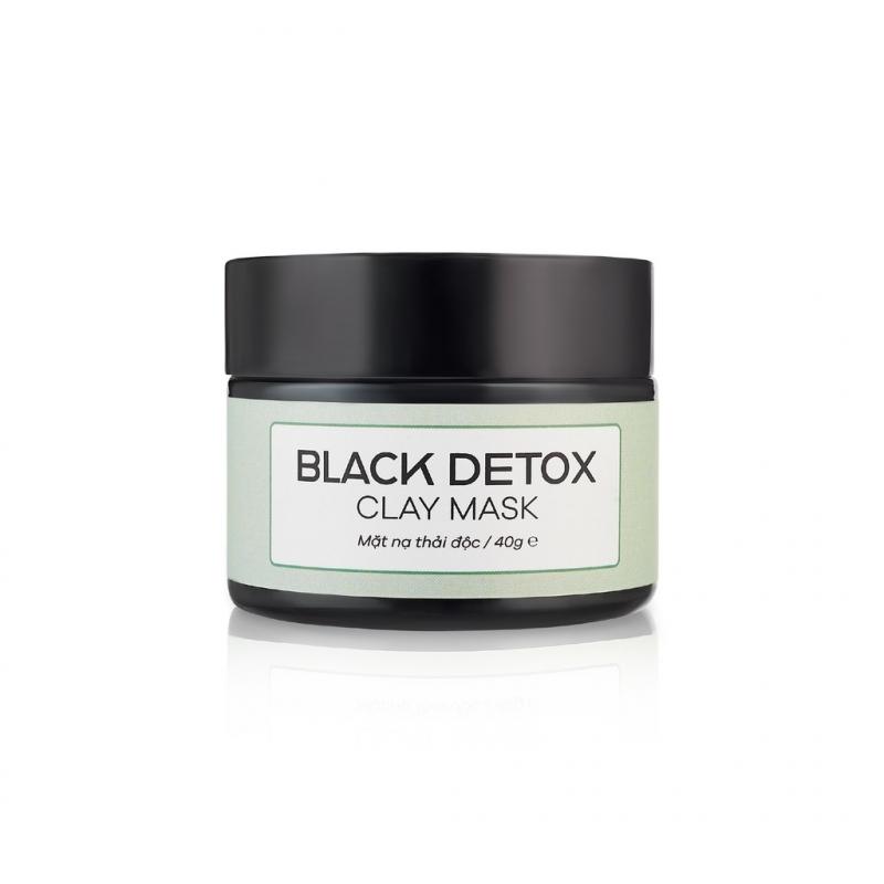 Mặt nạ đất sét than hoạt tính Black Detox Clay Mask Zakka Naturals