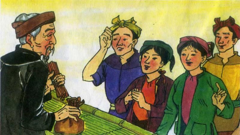 Câu chuyện bó đũa trong sách giáo khoa