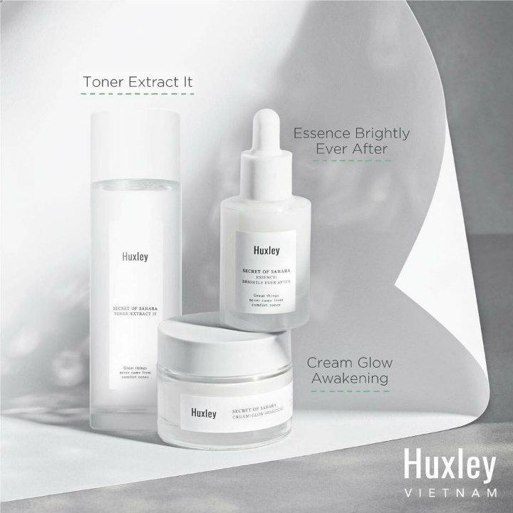 Bộ sản phẩm Huxley Brightening Care Trio Set