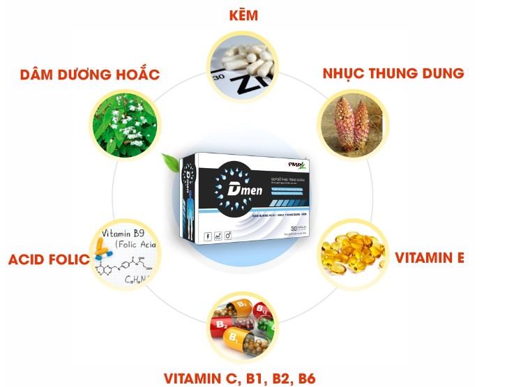 Bổ tinh trùng Dmen PMP