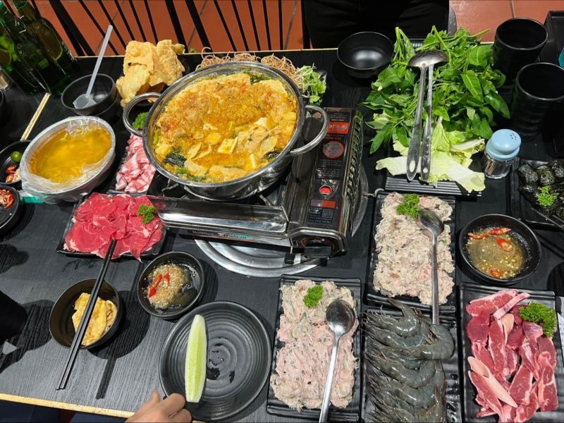 Bống + Lẩu Cua Đồng