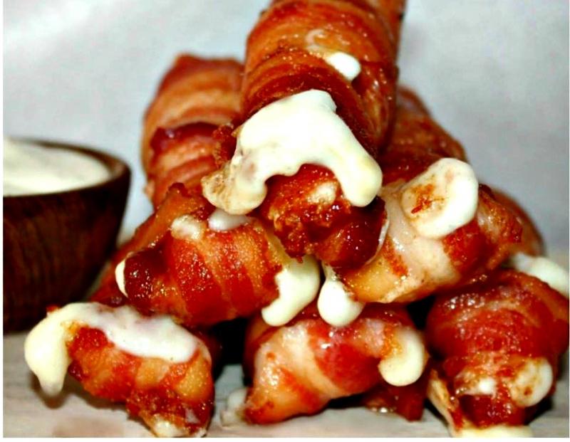 Món Buffalo Cheese Sticks khi đã hoàn thiện