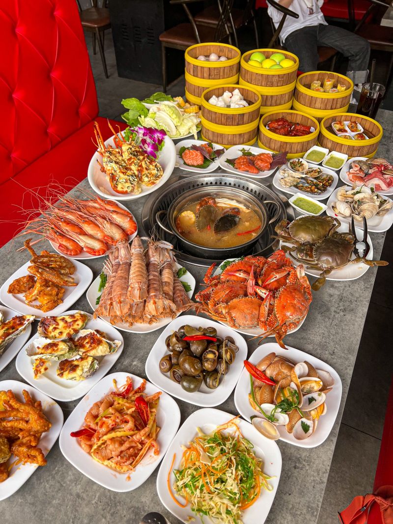 Buffet Hải Sản Cửu Vân Long