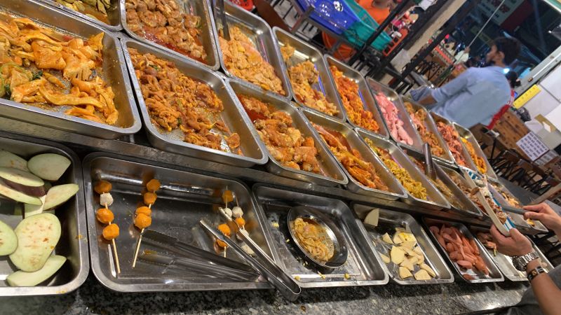 Buffet nướng Chú Tèo