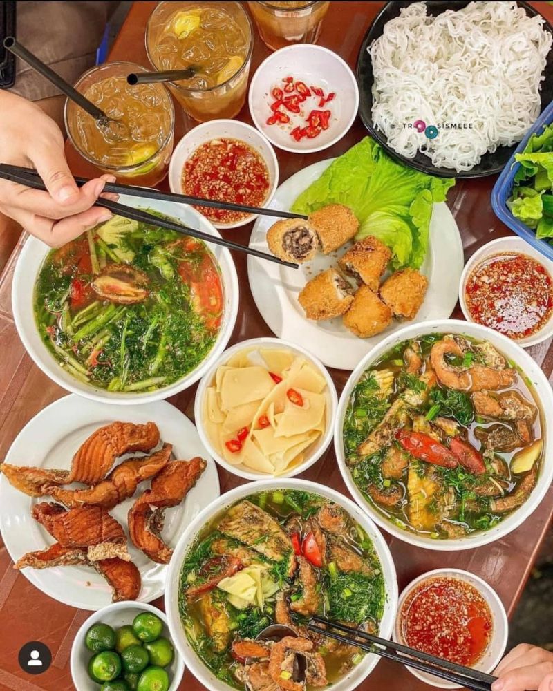 Bún Cá Chấm Bà Tâm