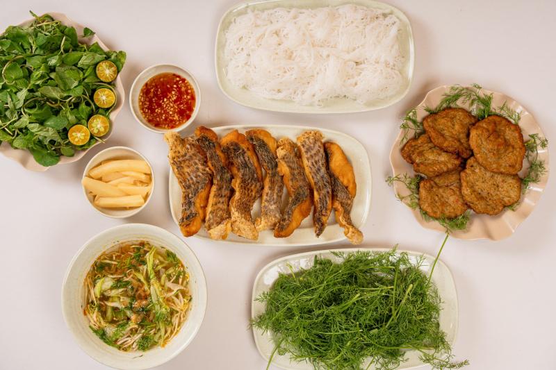 Bún Cá Chấm Cậu Cả
