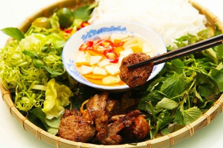 Bún chả - Bún Chả Quạt - Cường Chả Quạt