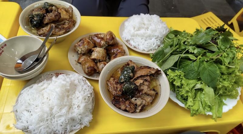 Bún Chả Đắc Kim - Hàng Mành
