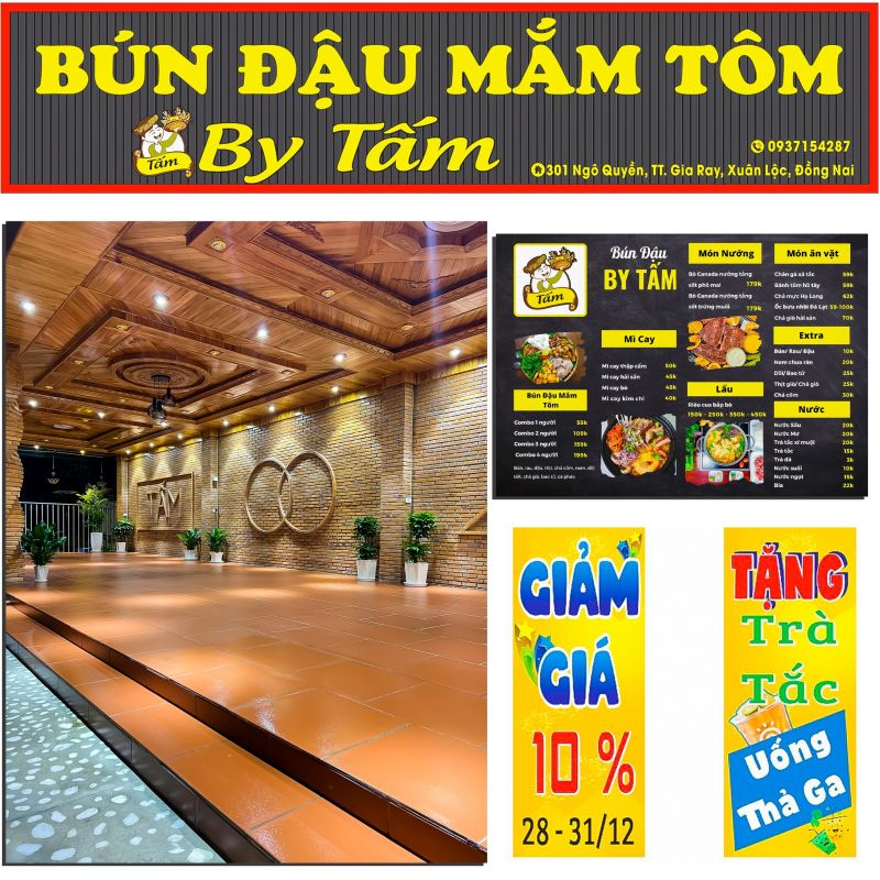 Bún Đậu Mắm Tôm By Tấm