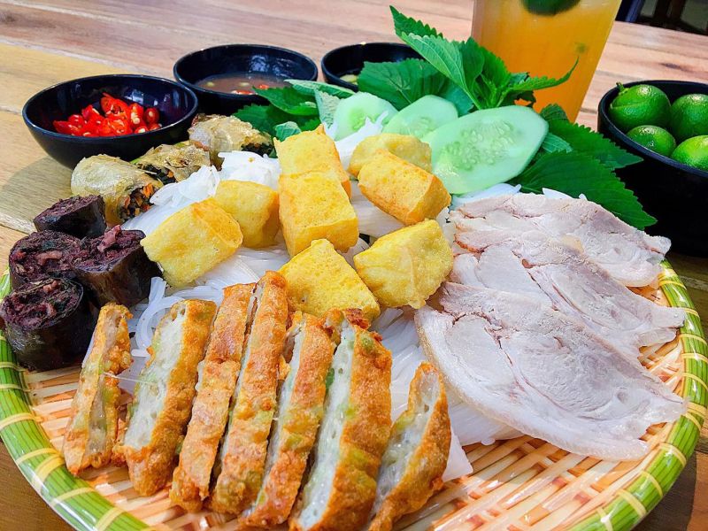 Bún đậu mắm tôm - Bún Đậu Dân Bùi