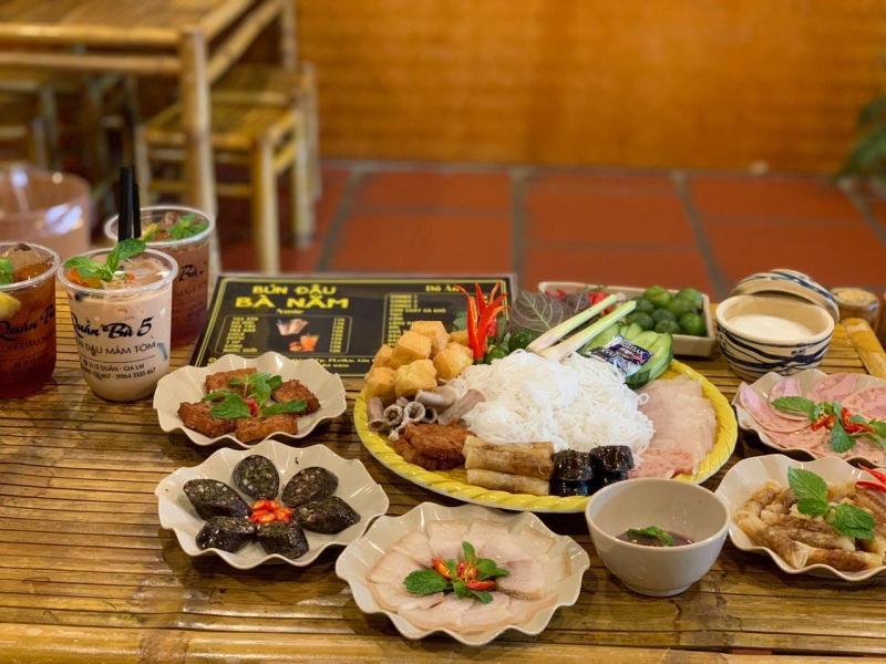 Bún Đậu Mắm Tôm Bà 5
