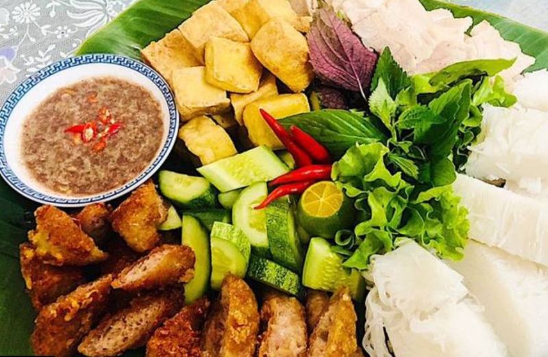 Bún Đậu Mắm Tôm Cô Hoa 25 Ấu Triệu