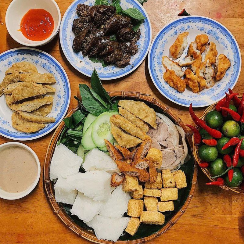 Bún Đậu Mắm Tôm Đồng Quê