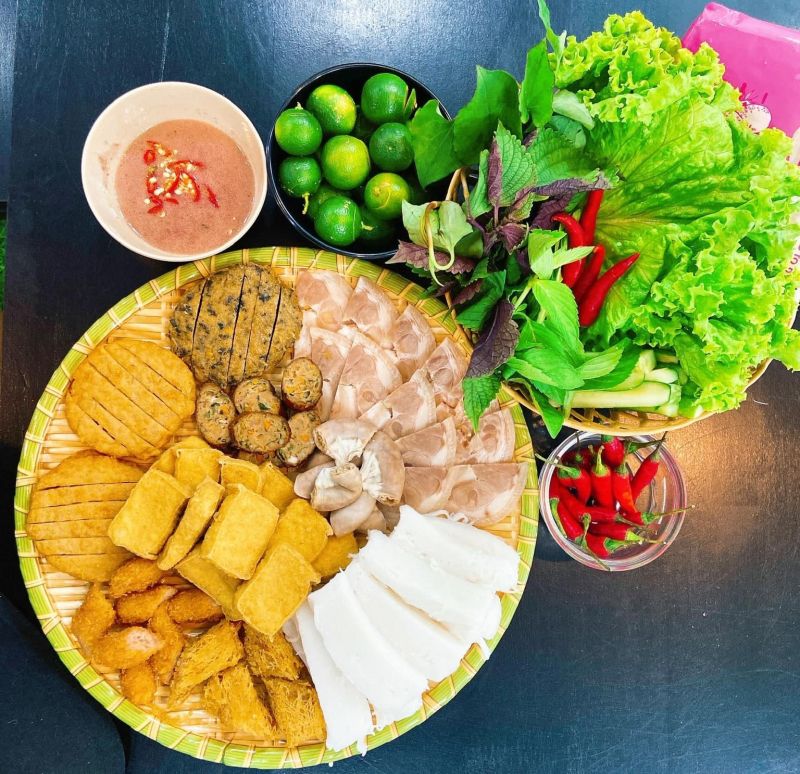 Bún đậu Mẹt Tre