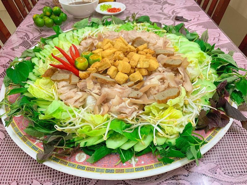 Bún đậu Trường Vinh