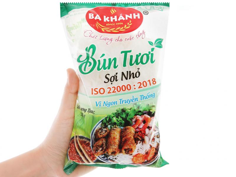 Bún và bánh phở Ba Khánh