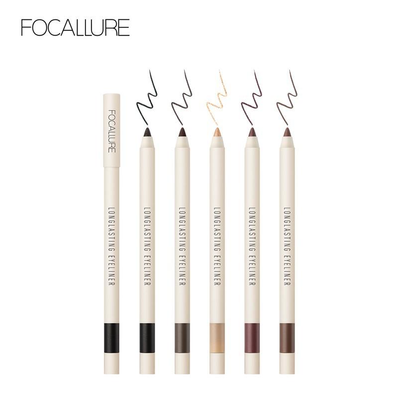 Bút kẻ mắt trang điểm FOCALLURE lâu trôi chống nước tiện dụng 0.45g