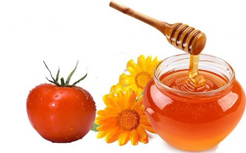 Cà chua và mật ong