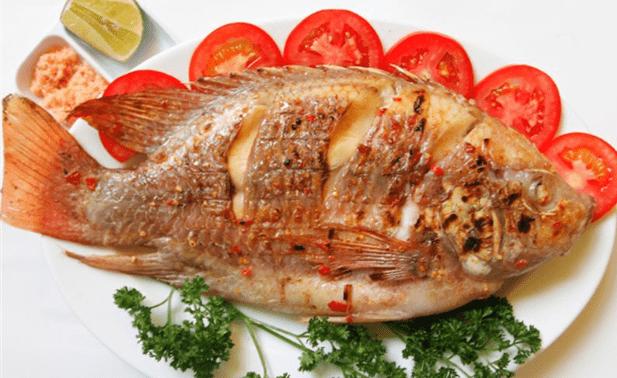 Cá Diêu Hồng chiên sả ớt