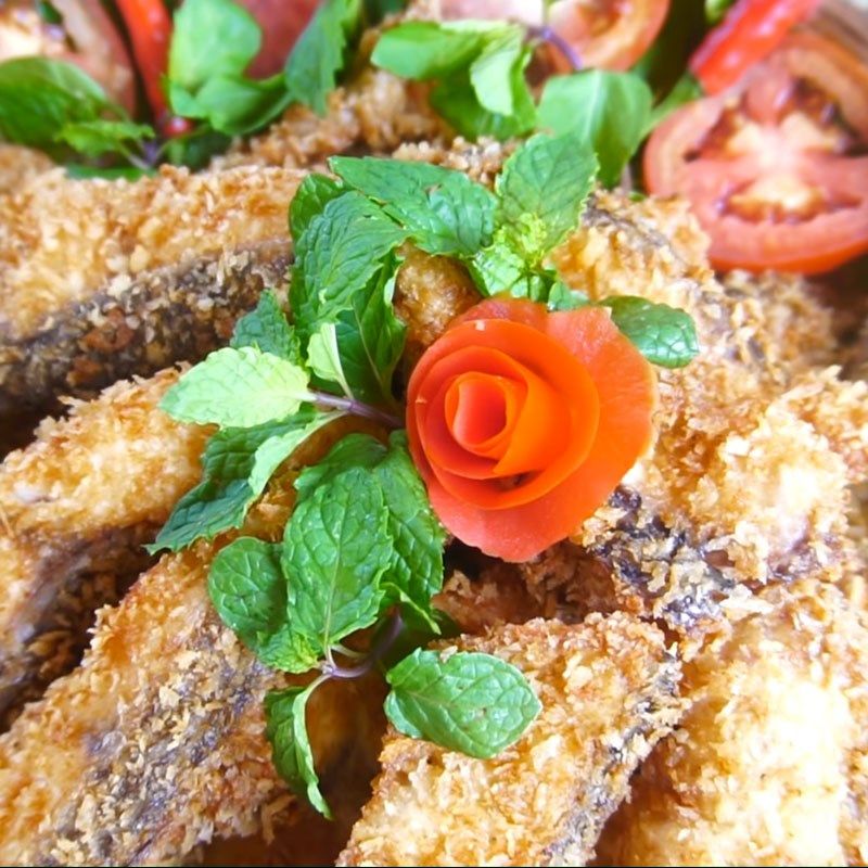Cá rô phi tẩm bột chiên xù