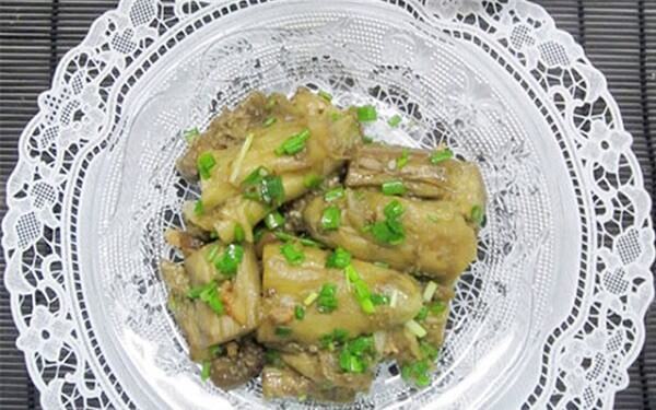 Cà tím nướng mỡ hành