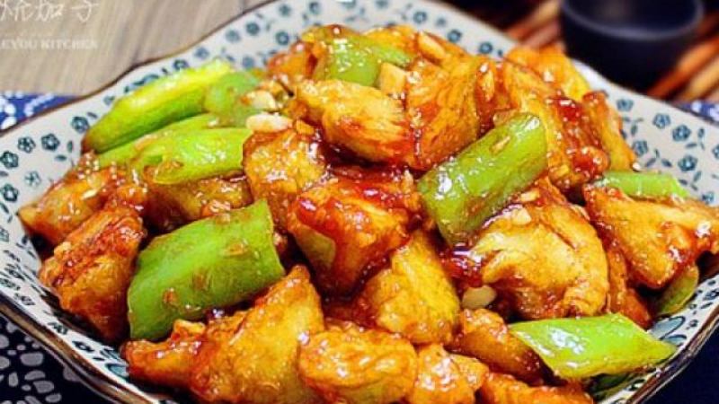 Cà tím xào chua ngọt