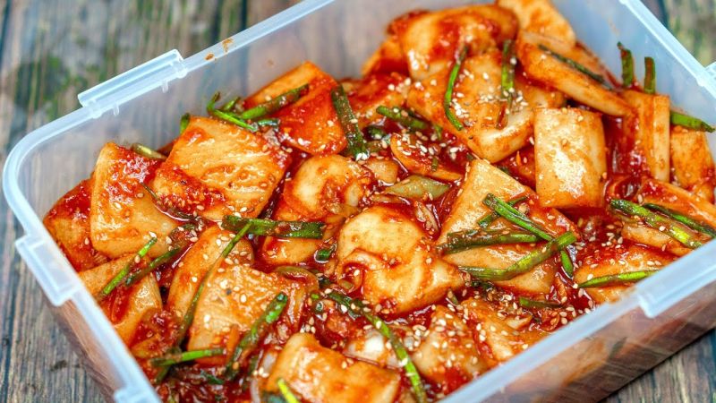 Cách làm kim chi củ cải