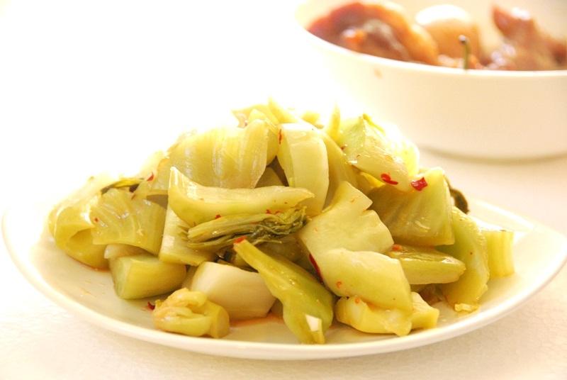 Dưa cái bẹ muối giòn