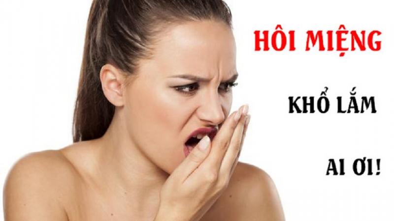 Thiếu nước sẽ khiến miệng bị hôi