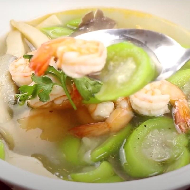 Canh nấm bào ngư