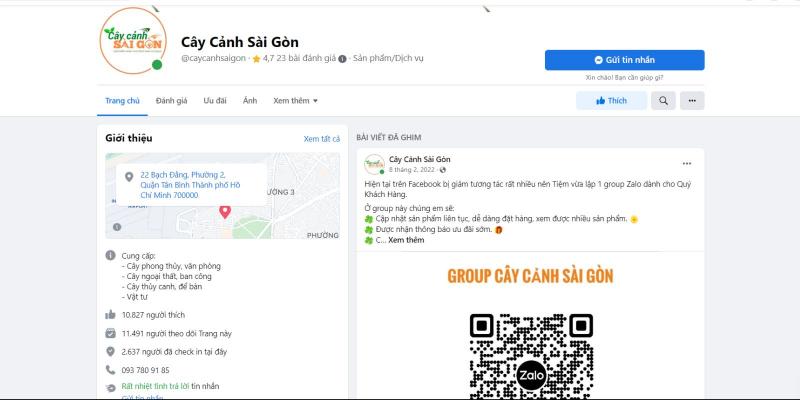 Cây cảnh Sài Gòn