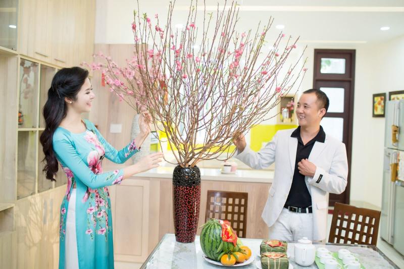 Bài văn tả cây đào vào dịp Tết đến, xuân về số  10
