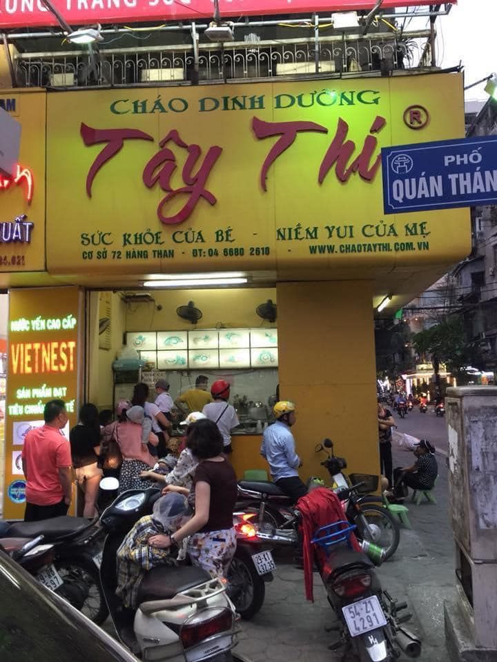 Cháo dinh dưỡng Tây Thi