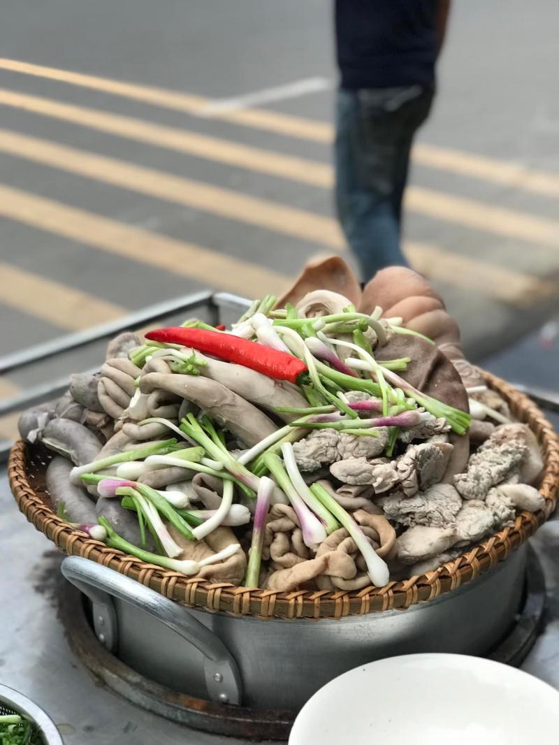 ﻿﻿Cháo lòng má heo Nam Định
