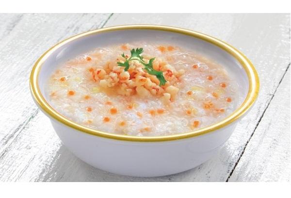 Cháo tôm là món cháo vô cùng bổ dưỡng, nhất là đối với những đứa trẻ còi xương