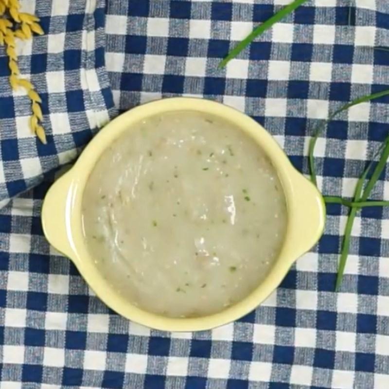 Cháo vịt khoai sọ cho bé