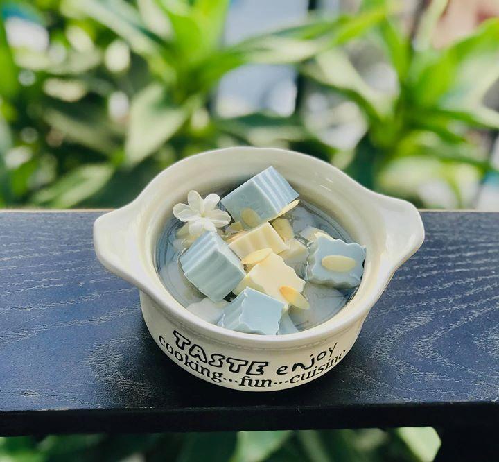 Chè khúc bạch hoa đậu biếc