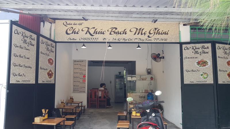 Chè Khúc bạch Mẹ Ghini