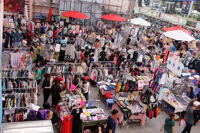 Sự nhộn nhịp mua bán của chợ An Đông