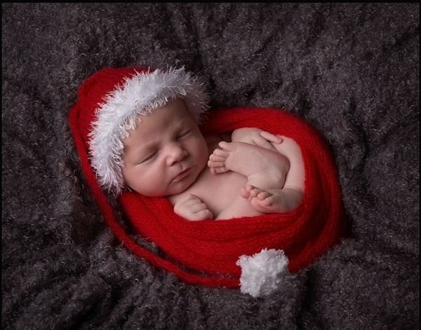 Cho bé đi chụp hình dịp lễ noel