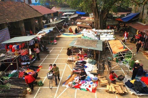 Miền quê và phiên chợ ấu thơ