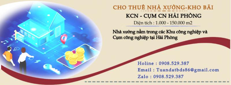 Thuê Nhà Xưởng, Kho Bãi Khu Công Nghiệp Hải Phòng