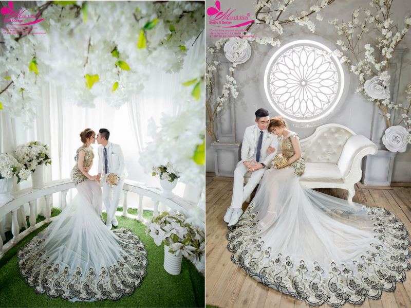 Chọn ảnh ghép nên cùng một cảnh
