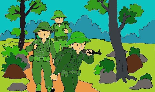 Cảm ơn chú bộ đội